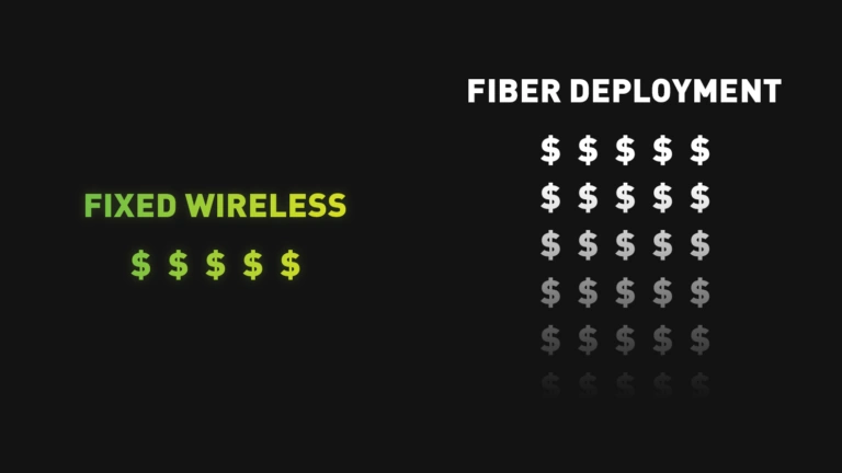 فیبر در مقابل بی سیم